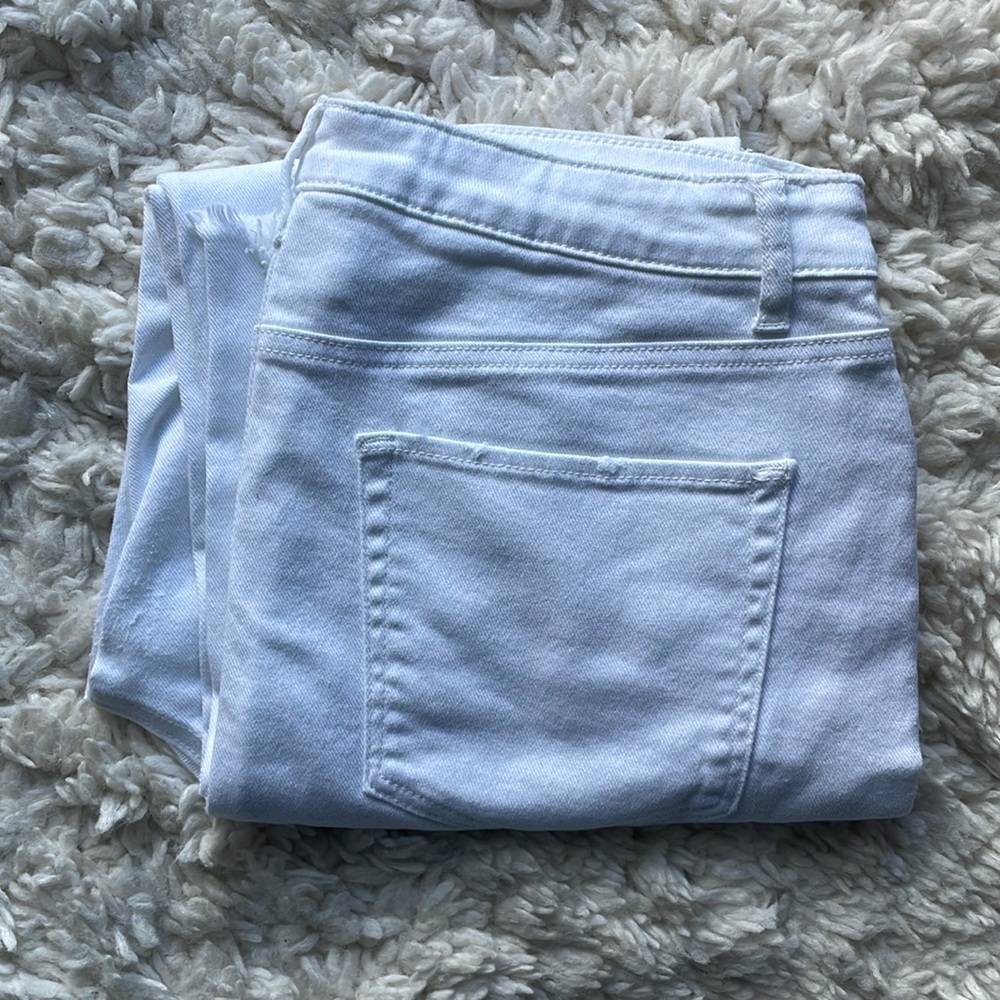 Tinsel White Factory Worn Jeans